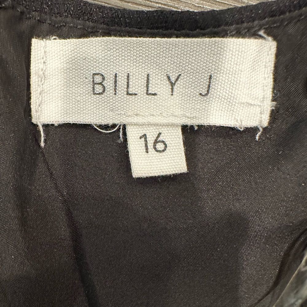 Billy J erin puff sleeve mini dress black - Picture 4 of 4